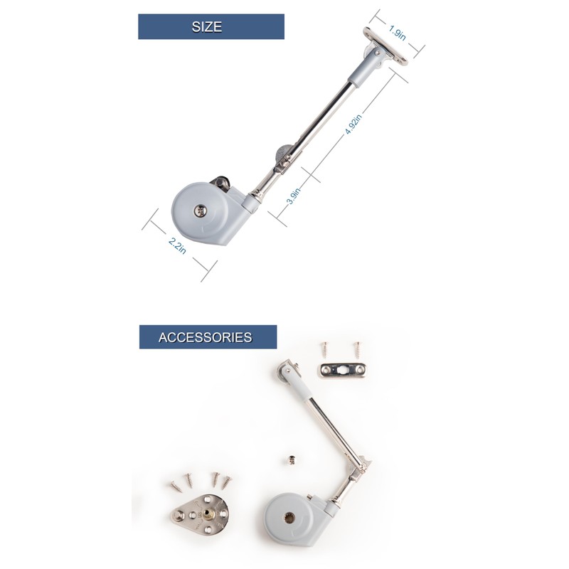 Toy Box Hinges Soft Close - Chest Hinge Lid Stay