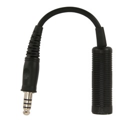 Pissente U174 Military to Civil Adapter for Comtac, MSA Sordin, TCI Hi Threat & More - PTT Compatible, HiFi Sound, Rugged Design