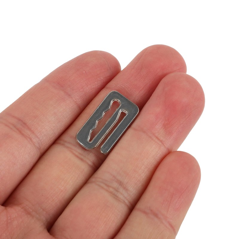 Baluue Barber Cape Buckle Replacement Clips 20Pcs Metal Haircut Cape