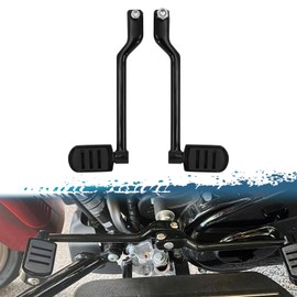 Shifter Lever Pegs Motorcycle Heel Toe Shift Pegs Kit Fit for Harley Touring Road King Electra Glide Street Glide 1988-2025, Trike 2008-2025, FL Softail 1986-2017 Black