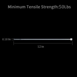 XINGO 500本 幅4.8mm 長さ300mm 結束バンド屋外 高耐久 22KGS ンド 引張強度 タイラップ セルフロック プレミアムプラスチックケーブルワイヤータイ 屋内および屋外用 (4.8mm×300mm, ホワイト)