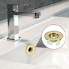 PATIKIL Overflow Ring 2 Pieces Sink Round Cover Sink Trim