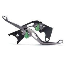 motor-mh Adjustable Short Brake Clutch Levers for Kawasaki Z900/Z650 2017-2020, 1000 2015-2020, Ninja 650R/ER-6F/EX650 2017-2022