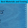 Passport Holder With Luggage Tag Cover Wallet RFID Blocking Leather