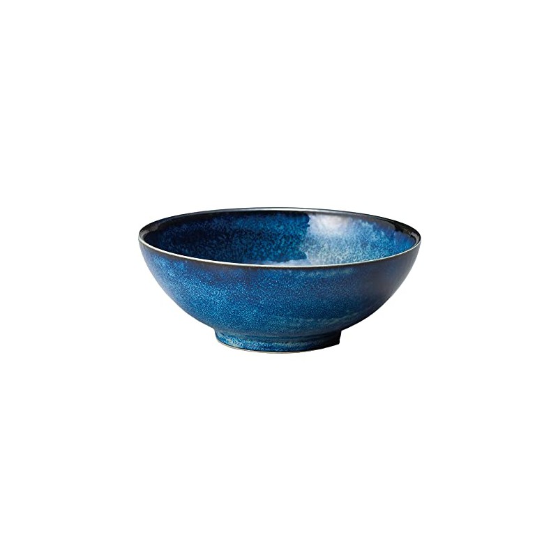 Kiln Brown Noodle Bowl [21.5 x 8.2 cm] | Japanese
