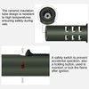 Camping Torch Lighter, Windproof Butane Torch Lighter with Fuel Indicator&Safety
