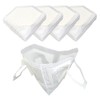 Conical Coffee Filters (No Dripper Required) Single Cup Drip Filters,