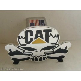 CMT  hitch cover,skull CATERPILLAR,ex