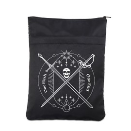 CMNIM Gideon The Ninth Book Inspired Tote Bag The Locked Tomb Merch One Flesh One End Sci-fi Fantasy Literature Book Gifts (Gideon 9th Book BS)