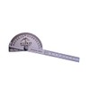 Wisemen Trading Bevel Gauge Ruler Stainless Steel Angle Range 0-180
