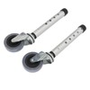 Walker Wheels Universal Rotating Adjustable Height Replacement Seniors Walker Front