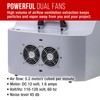 Master Airbrush Portable Airbrush Spray Booth Kit with Dual Exhaust