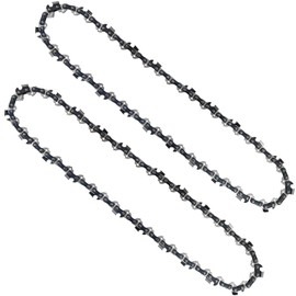 Opuladuo 2PC 12 inch Chainsaw Chain for Worx WG350 / WG350.9 Chainsaw, 12" Replacement Chain for Worx WG381 / WG381 .9 / WG380 /WG380.9 Chain Saw