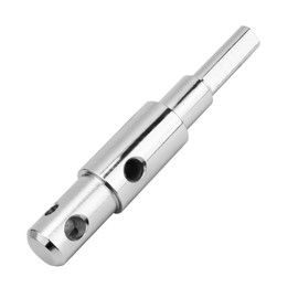Two Stage Auger Adapter Suitable for 3/4" and 7/8" Internal Diameter Auger Shaft, Heavy-Duty Power Drill Adapter for Ice Fishing and Gardening Hole-Digging