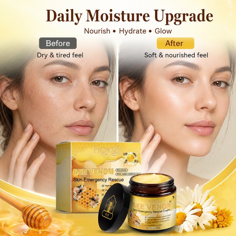 Bee Venom Moisturizing Cream for Face & Body – Nourishing