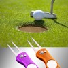 KABUDA 2 Pack Metal Foldable Golf Divot Tool with Pop-up