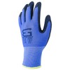 Better Grip Ultra-Thin BGSBL1 Nylon Sandy Latex Coated Work Gloves,