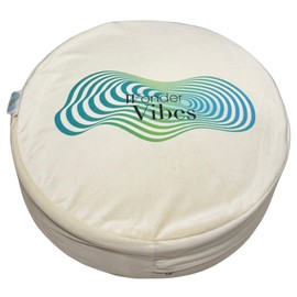 WonderVibes Meditation Cushion - Premium Floor Pillow, Comfortable Floor Pillow for Adults, Beautiful Meditation Pillow, Large Buckwheat Floor Cushion with Washable Quality Cover - Quality Zafu