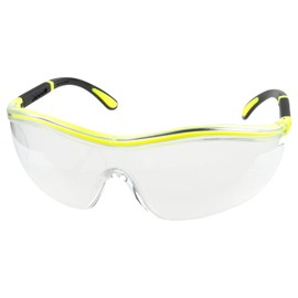 wolfcraft Outdoor Safety Glasses Clear I 4932000 I Sporty Glasses for Protection Against Mechanical Hazards and UV Radiation