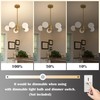 Bagood 5-Light Globe Sputnik Chandelier Mid Century Sputnik Chandeliers Modern