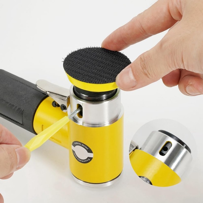 Mini 2 / 3Inch Air Sander Pneumatic Polisher Grinder Buffer