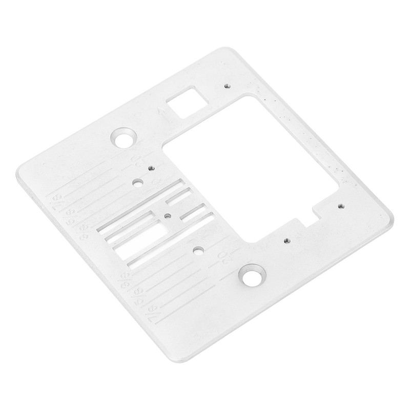 Sewing Machine Needle Plate Q235 Steel 7.8x7.7cm Straight Stitch Needle