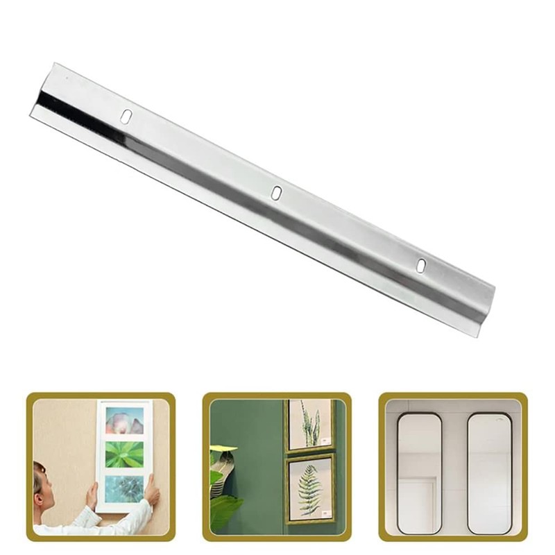 French Cleat Picture Hanger, 2PCS 30cm Heavy Duty Aluminum Z