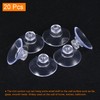sourcing map Suction Cup without Hooks 18mm Dia. Wall Hanger