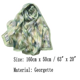 FAIRYGATE Damenschal mit Buntem Damen Leicht Bandana Halstuch Kopftuch Elegante Schal Tuch Geschenk für Frauen B7014