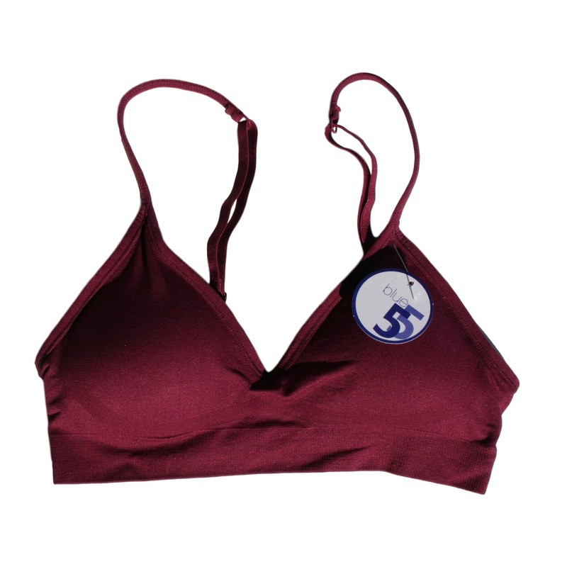 Blue 55 Bralette Bralette - Sujetador acolchado para mujer, sexy,