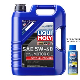 LIQUI MOLY ★  5L Liqui Moly 5W-40 Synthoil Premium Synthetic Engine Oil LM2041 API SN CF ★