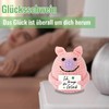 ZHTLTHZ Pocket Hug Lucky Pigs, Creative Knitting Wool, Mini Pig