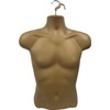 DisplayTown Bronze Male + Bronze Female Mannequin Injection Forms Half