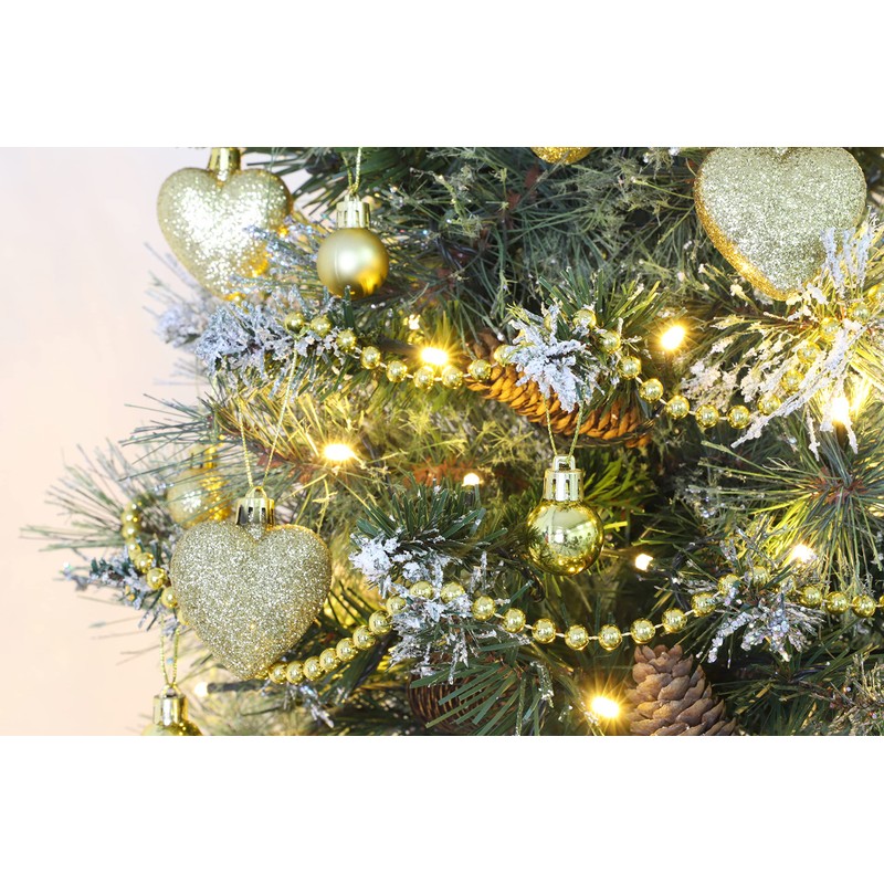 Christmas Concepts® Pack of 8-60mm (2.4") Heart Shaped Christmas Tree