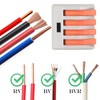100PCS Compact Lever Wire Connectors Kit 2/3/4/5 Conductor Electrical Connectors