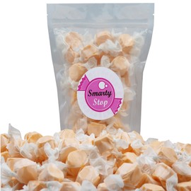 Gourmet Soft and chewy Salt Water Taffy Candies - Individually Wrapped - Bulk bags (Tangerine, 3 Pound (Pack of 1))