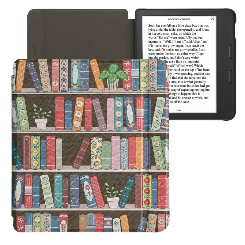 kwmobile Flip Case Compatible with Tolino Vision 6 Case -
