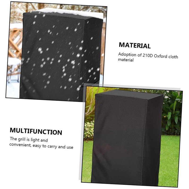 IWOWHERO Sunscreen BBQ Oven Cover Outdoor BBQ Grill Grill Protector
