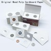 300 Pcs Cardboard Coin Flips, 6 Assorted Sizes 2" x