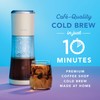 Mr. Coffee® Express Cold Brew Coffee Maker, 10-Minute Cold Brew