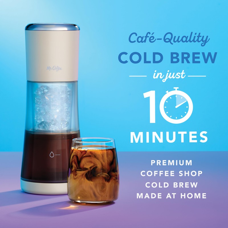 Mr. Coffee® Express Cold Brew Coffee Maker, 10-Minute Cold Brew