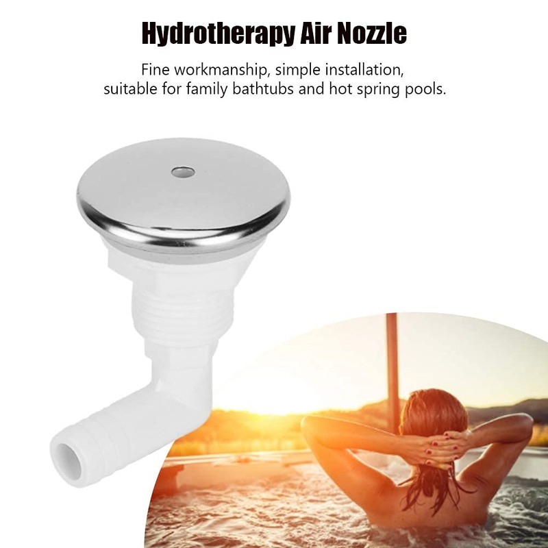 9-Hole Bathtub Spa Air Nozzle Accessories Unique Protection Design for