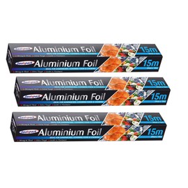 Sealapack 3 x Aluminium Foil 290mm X 15 Meter Kitchen Catering Cooking Fast Postage