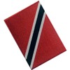 Trinidad and Tobago Flag Embroidered Patch Caribbean Iron On Sew