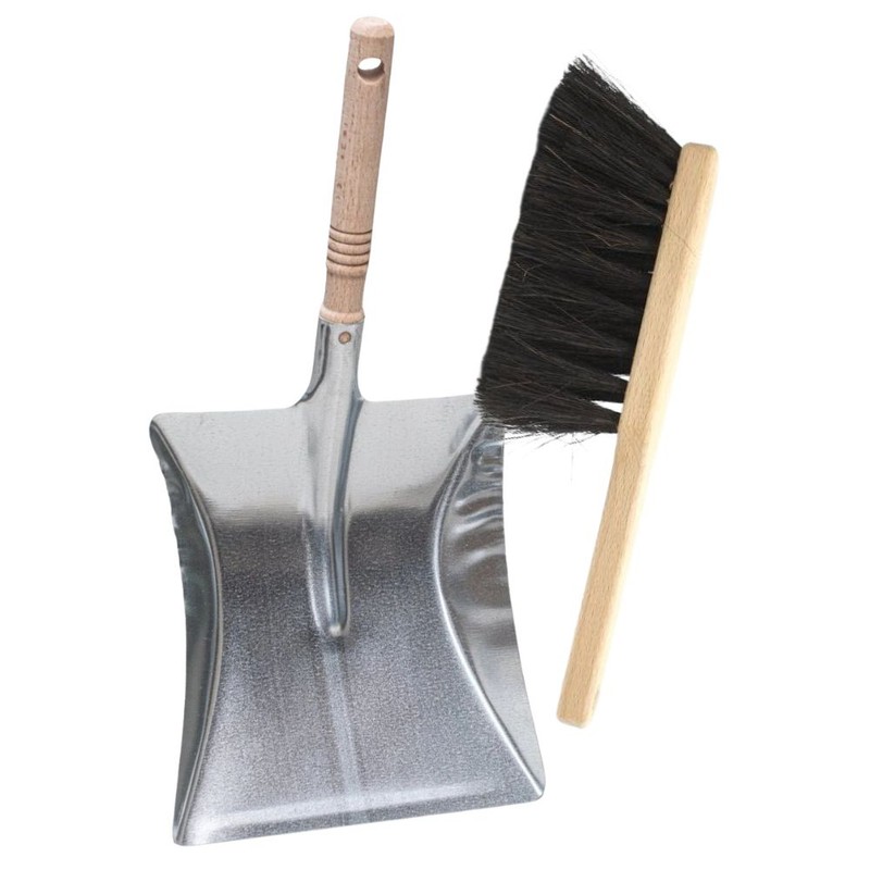 Heaven in Earth Plastic Free Dustpan & Brush Bundle