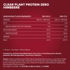 IronMaxx Clear Plant Protein Zero - Raspberry 400 g Tin