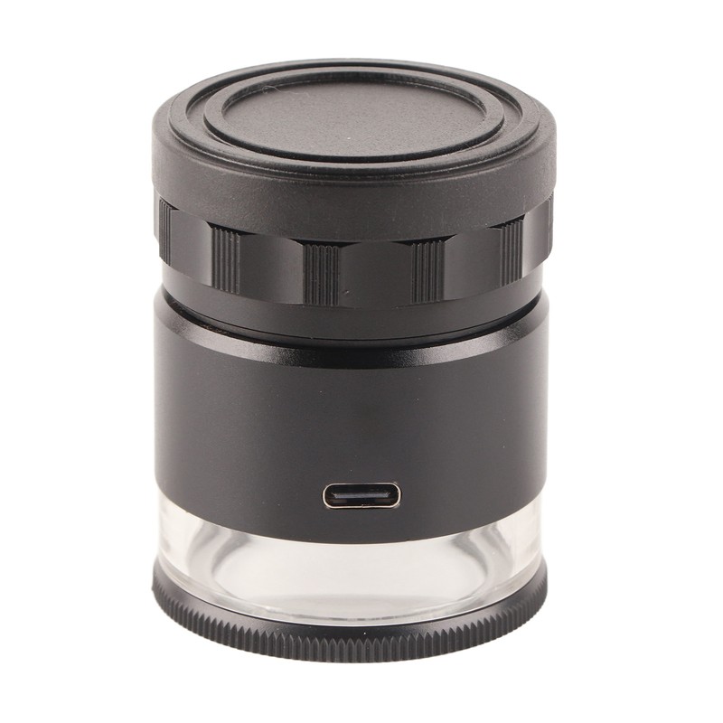 Illuminated Jewelers Loupe 6 LEDs 10X Rechargeable 28mm Field LED