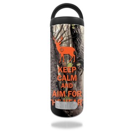 MightySkins Skin Compatible with RTIC 18oz Bottle (2016) wrap Cover Sticker Skins Deer Hunter