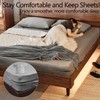 SIDUISDH Fitted Sheet Holder, Bed Sheet Holder to Prevent Slipping,