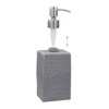 Relaxdays, 200ml Refillable Bathroom Toilet Kitchen Liquid Soap Dispenser Polyresin